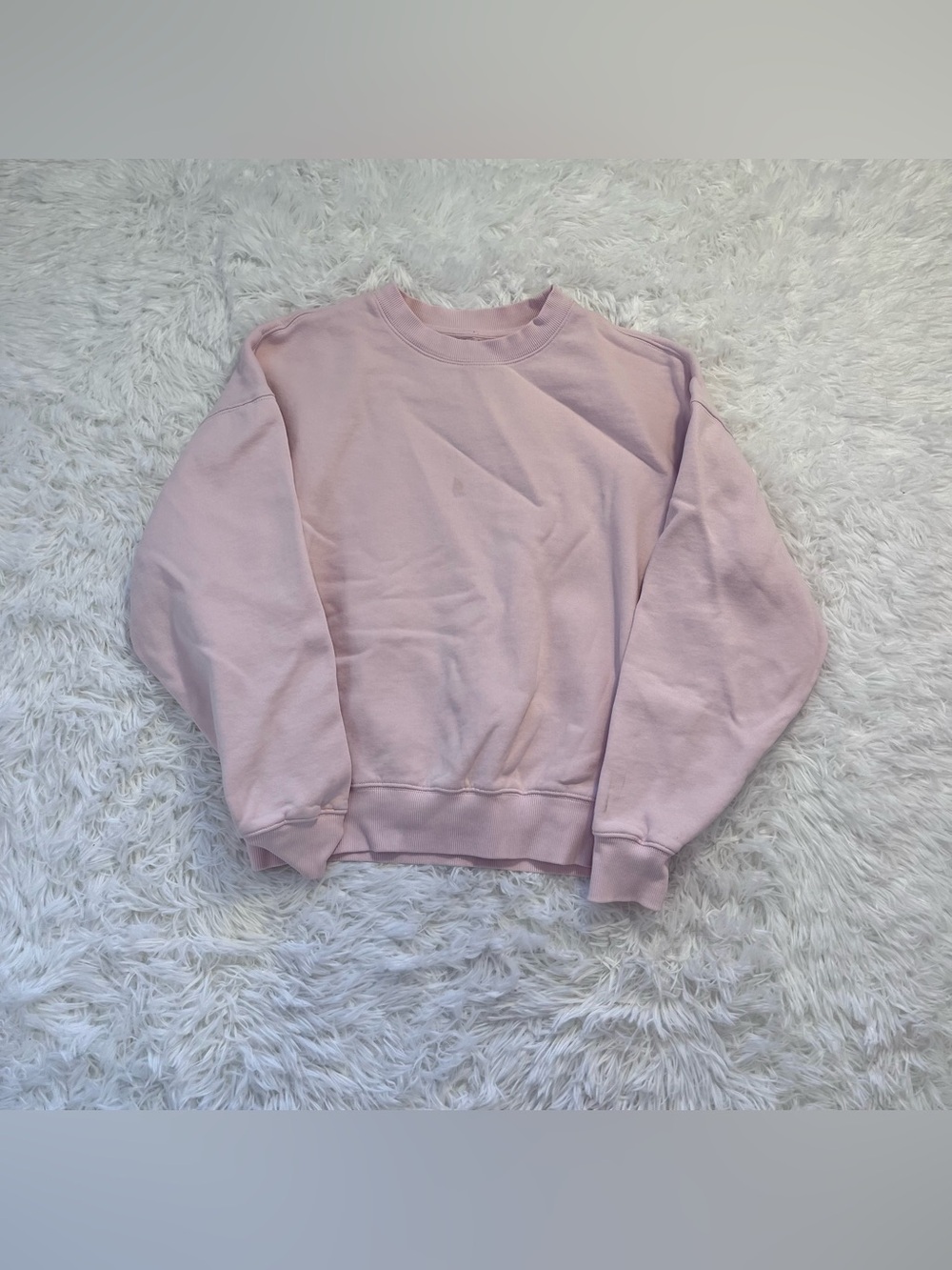 pacsun pink crewneck xs